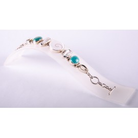 Bracelet Turquoise/Multipierre